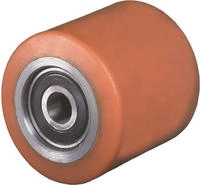 Gabelrolle PUR Naben-L.61,6mm Rad-B.62mm D.75mm BS ROLLEN