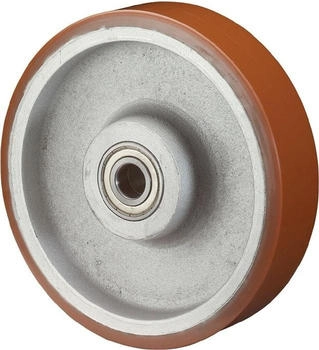 BS Rollen Polyurethanrad 250mm Tragfähigkeit 1200kg Aluminium/Guss (C10.250)