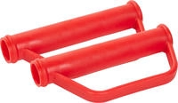 Pro-Bau-Tec Sicherheitsgriffe mit B&uuml;gel f&uuml;r Sackkarre Rot 2 St&uuml;ck