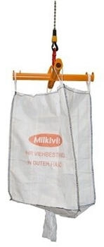 EUROKRAFT Bauer Südlohn Traverse für Big-Bags TBB lackiert Gelborange (721160)