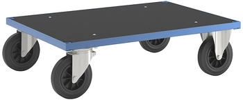 Kongamek Kongamek Plattformwagen in blau mit MDF-Platte 260mm 1000x700x260mm Gummibereifung ohne Bremse (KM330-2)
