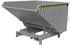 EUROKRAFT Schwerlast-Kippbehälter L1755xB1880xH1230mm mausgrau Inh.2,1 m³ autom.Entr.BAUER (4498-25-0000-5)
