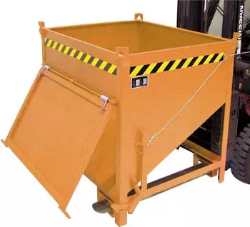 EUROKRAFT Silobehälter SGK 75 lackiert Gelborange (4437-14-0000-1)