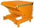 EUROKRAFT Schwerlast-Kippbehälter L1310xB1105xH970mm gelborange Inh.0,6m³ autom.Entr.BAUER (4498-21-0000-1)