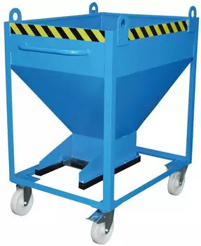 EUROKRAFT Silobeh&auml;lter SR-D 375 lackiert Lichtblau (4437-11-0000-3)