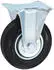 vidaXL Rollen 125mm 8 Bock-/8 Lenkrollen mit Bremsen, Gummi, 100kg (278048)