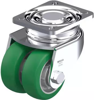 kaiserkraft Blickle 754584 LHD-ALST 80K Doppel- Rad-Durchmesser: 80mm Tragfähigkeit (max.): 360kg 1St.