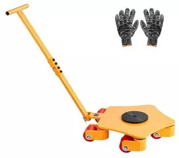 VEVOR Maschinenroller 4T 360&deg;-Drehkappe PU-Lenkrollen