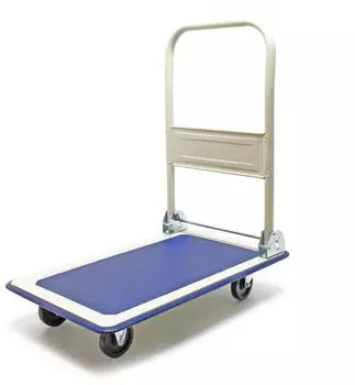 Wiltec Plattformwagen klappbar 150kg Gummirollen (61082)