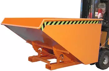 Bauer Kippbeh&auml;lter EXPO 1200 lackiert Gelborange (RAL 2000) (4498-04-0000-1)