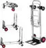 VEVOR 2-in-1 Sackkarre/Plattformwagen klappbar 113/181kg Aluminiumlegierung & Kohlenstoffstahl (2020A)