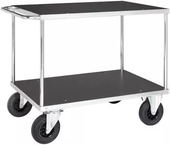 Kongamek Tischwagen KM537-3 verzinkt 1300x800x870mm 500kg MDF-Ladefl&auml;che (KM537-3)