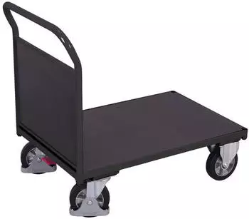 VARIOfit Stirnwandwagen mit Siebdruckplatte 1000kg 1025x700mm Anthrazitgrau RAL 7016 (sw-700.182/AG)