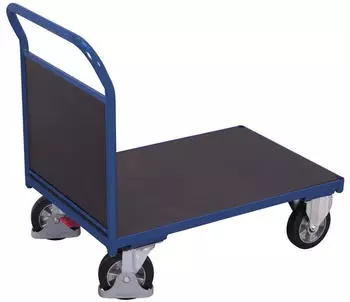 VARIOfit Stirnwandwagen Siebdruckplatte 1000kg 1625x800mm Enzianblau (sw-800.183)