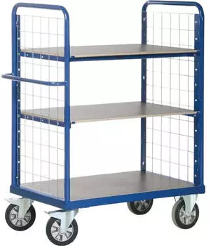 Protaurus R1200 Etagenwagen 3 Ladeflächen Gitter-Stirnwände 1200x800mm (24-1126)