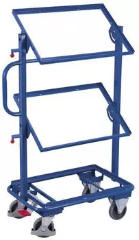 VARIOfit Beistellwagen 3 offene B&ouml;den neigbar 610x410mm, 200kg