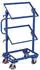 VARIOfit Beistellwagen 3 offene Böden neigbar 610x410mm, 200kg
