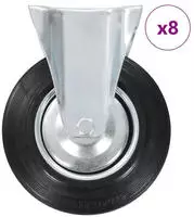 vidaXL 8 Stk. Bockrollen 200 mm