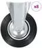 vidaXL Bockrollen 200mm, 8 Stk. (277996)