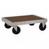 Kongamek Plattformwagen verzinkt MDF-Ladefläche 1140x800mm 300mm mit Bremse (KM130-3B)
