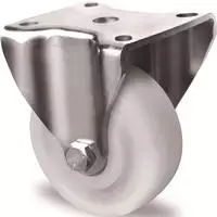 Tecwerk Schwerlast-bockrolle D.80mm Trgf.300kg Ku.platte L100xb88mm Farbe Rl.wei&szlig; Tw