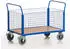 Rollcart Paketwagen Gitter-Vierwandwagen 120x77cm 600kg blau (02-6118)