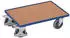 VARIOfit Variofit Euro-System-Roller mit Boden, Traglast 250kg, RAL 5010