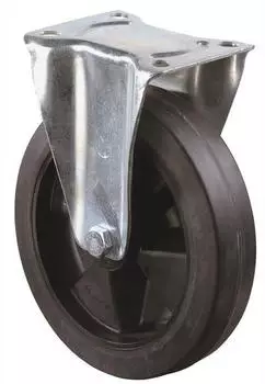BS Rollen Bockrolle &Oslash;200mm 300kg Tragf&auml;higkeit, VG-Platte 138x109mm (L410.B60.200)