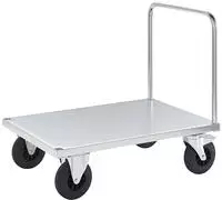 Kongamek Plattformwagen, Verzinkt 1000x700x900mm Boden Stahlblech Ummantelt Mit