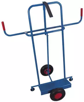 VARIOfit Plattenkarre Stahl 250kg Luftbereifung variable Plattensicherung (sk-710.045)