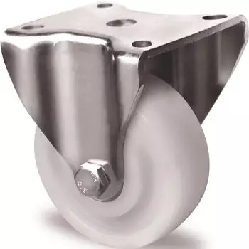 Tecwerk Schwerlast-Bockrolle &Oslash;100mm 500kg Kunststoffplatte (TW)