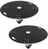 ECD Germany Transportroller rund Ø87cm, Siebdruckplatte, 2er-Set, 800kg (490017205)