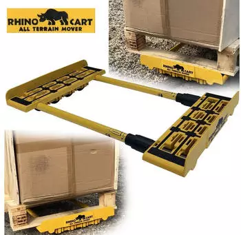 RAVENDO Rhino Cart Transportwagen Dolly 8 Räder 500kg (142646)