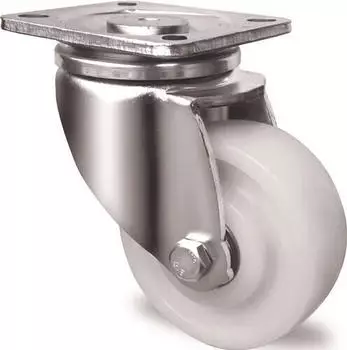 Tecwerk Schwerlast-Lenkrolle Kunststoff &Oslash;100mm 500kg wei&szlig; (2000276079)