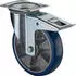 BS Rollen LSS420.B92 Lenkrolle mit Totalfeststeller Ø125mm 300kg PU blau (LSS420.B92.125)