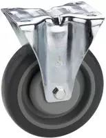 Bockrolle TPE mit Kunststoff-Felge - 100 mm