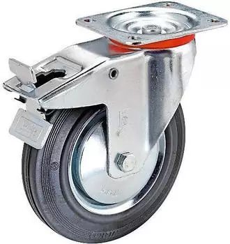 kaiserkraft Blickle 50096 L-V 282R-ST mit Feststeller Rad-Durchmesser: 280mm Tragfähigkeit (max.): 385kg 1St.