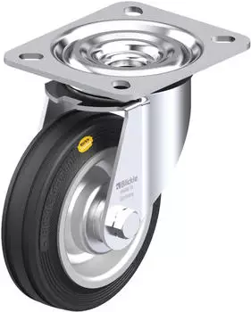 kaiserkraft Blickle 42473 L-RD 100R Rad-Durchmesser: 100mm Tragfähigkeit (max.): 100kg 1St.