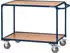 Tecwerk Tischwagen 2 Ladeflächen 850x500mm saphirblau 300kg (2000444119)