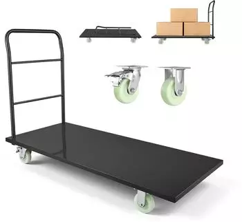 VEVOR Plattformwagen klappbar 907kg Schwerlast Stahl (PH7003)