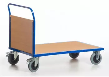 Rollcart Stirnwandwagen 1000x600mm 600kg TPE-Bereifung RAL5010 (02-6026)