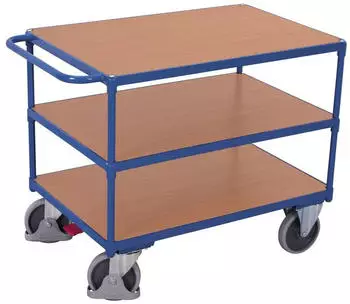 VARIOfit Tischwagen 3 Ladefl&auml;chen 1200x800mm 500kg