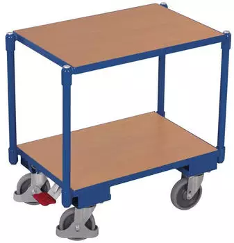 VARIOfit Euro-System-Roller ohne Rand mit EasySTOP, 2 Ladefl&auml;chen 610x415mm (sw-410.541)