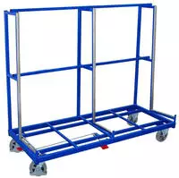 Plattenwagen einseitig - Au&szlig;enma&szlig;e: 2.080 x 880 x 1.700 - mm (B/T/H)