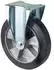 BS Rollen Schwerlast-Bockrolle Ø250mm 550kg Elastikgummi (L610.B80.250)