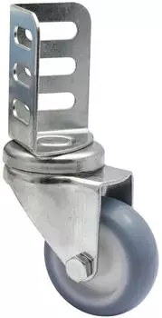 Wagner GreenBOX Light Lenkrollen f&uuml;r Hochbeet, Stahl verzinkt, &Oslash;50mm, 50kg/Rolle, 4er-Set (02315000)