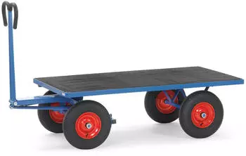 Fetra Handpritschenwagen mit Zug&ouml;se 1200x800mm, 750kg (6403LZ)