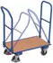VARIOfit Klappbügelwagen mit 2 Bügeln 720x450mm 150kg (sw-450.803)