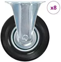 vidaXL 8 Stk. Bockrollen 125 mm