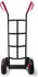 pro-bau-tec Sackkarre Basis Stahl PU-Reifen pannensicher 150kg (PU-20150)